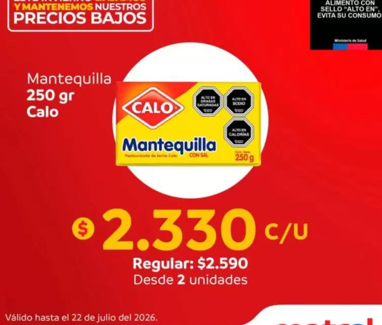 Calo - Mantequilla