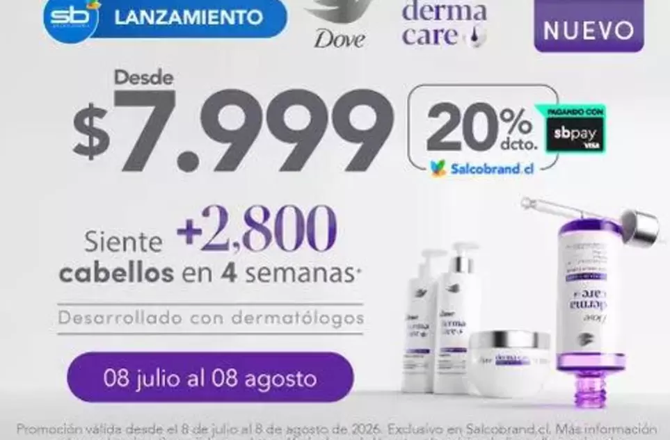 Dove - Siente Cabellos En 4 Semanas