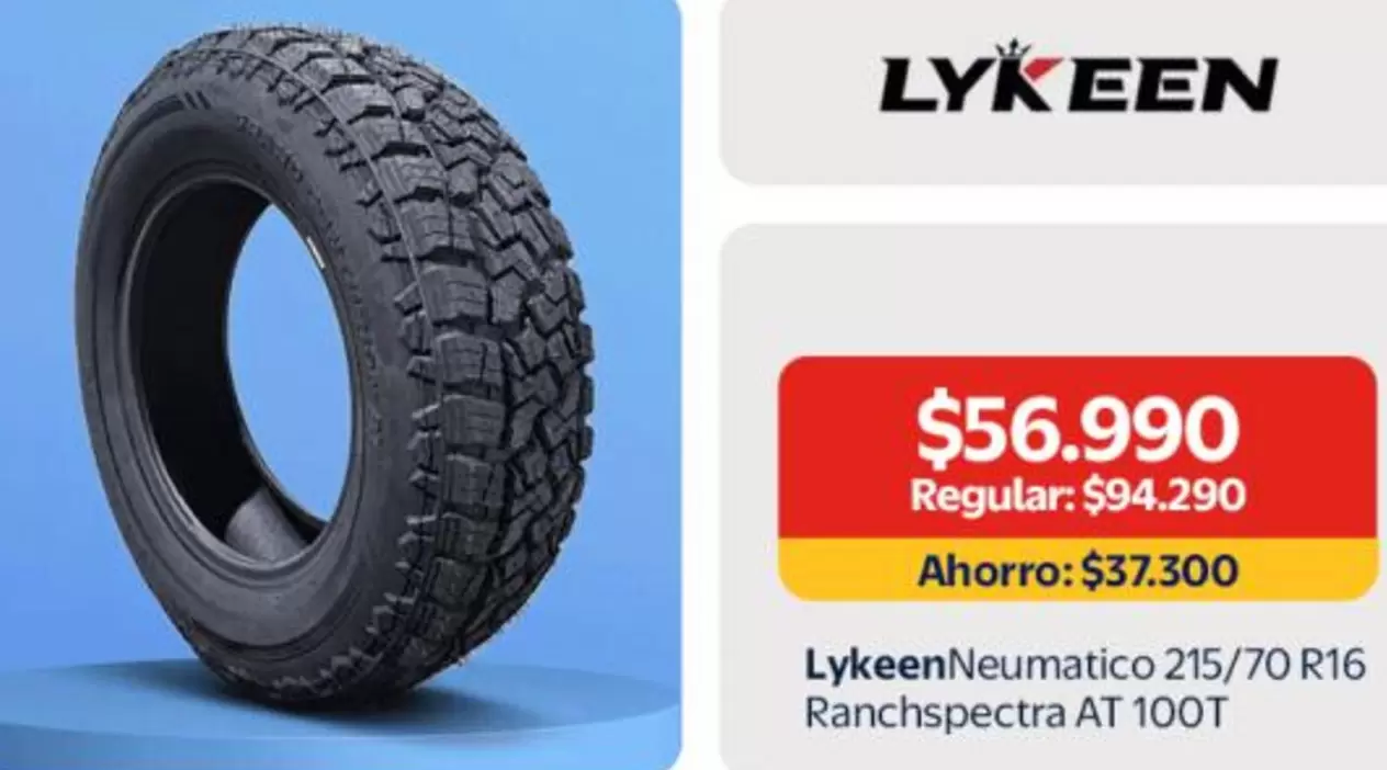 LykeenNeumatico 215/70R16 Ranchspectra AT 100T
