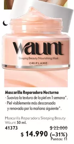 Mascarilla Reparadora Nocturna