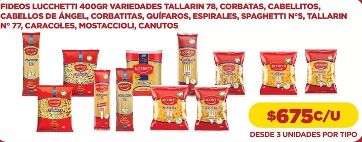 Lucchetti - Fideos