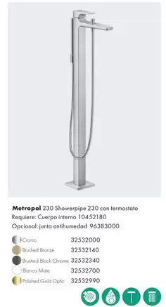 Gold - Metropol 220 showerpie 230 con remostato
