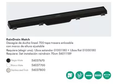RainDrain Match