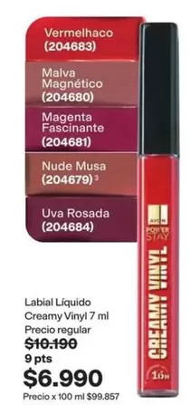 Malva - LaBial Liquido Creamy Vinyl 7 Ml