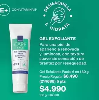 Care+ - Gel Exfoliante