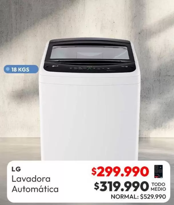 LG - Lavadora Automatica