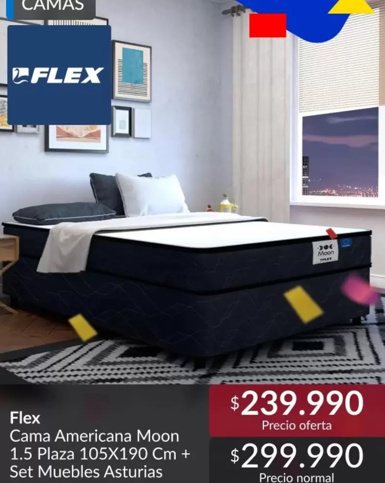 Flex - Cama Americana Moon