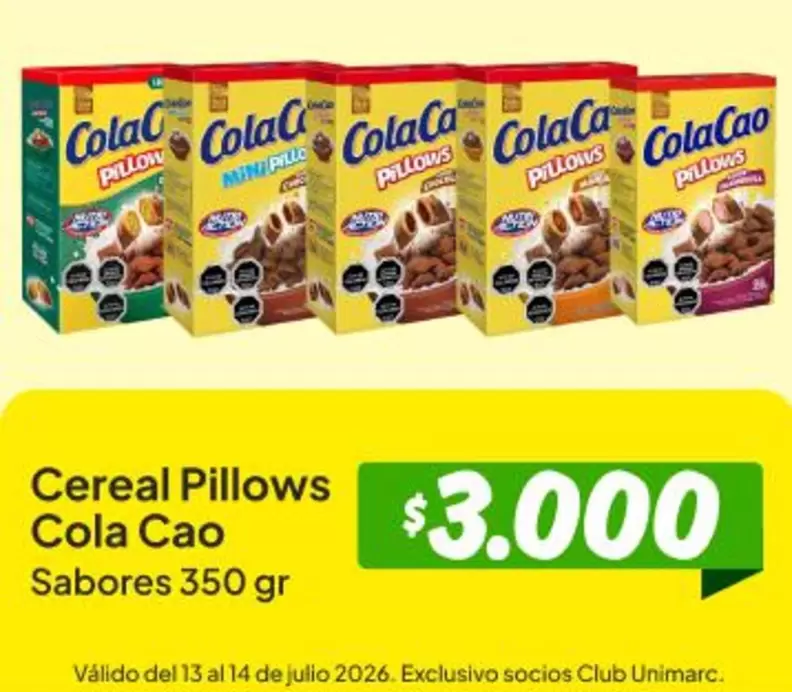 Cola Cao - Cereal Pillows