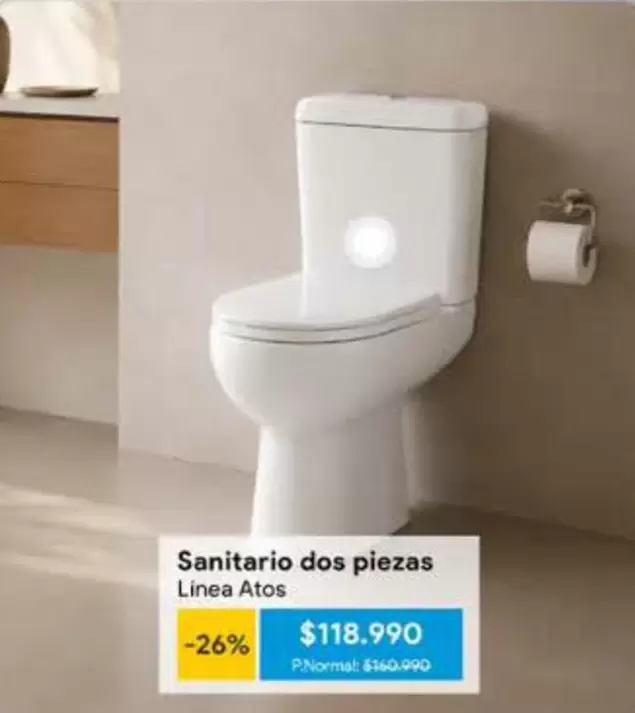 Sanitario Dos Piezas
