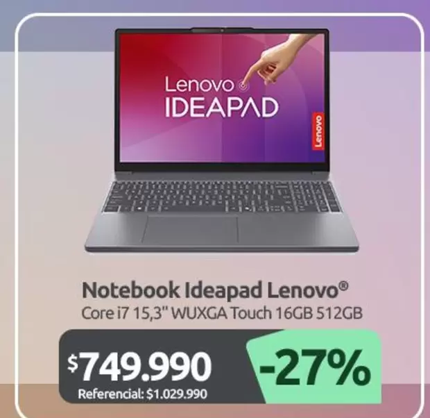 Lenovo - Notebook Ideapad