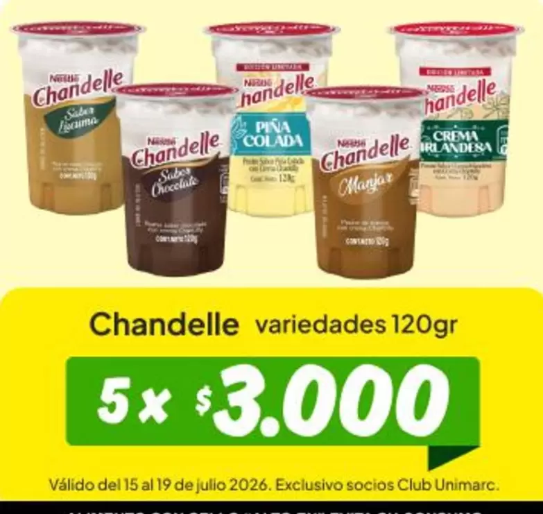 Chandelle - Variedades