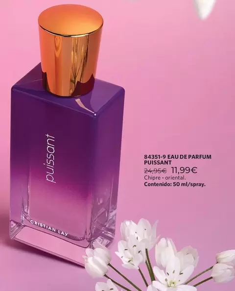 Cristian Lay - Eau De Parfum Puissant