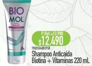 Bio - Shampoo Anticaida + Vitaminas