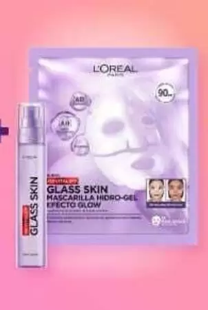 L'Oréal - Glass Skin Mascarilla Hidro Gel Wi-Fi Gift Box 90 Pairs
