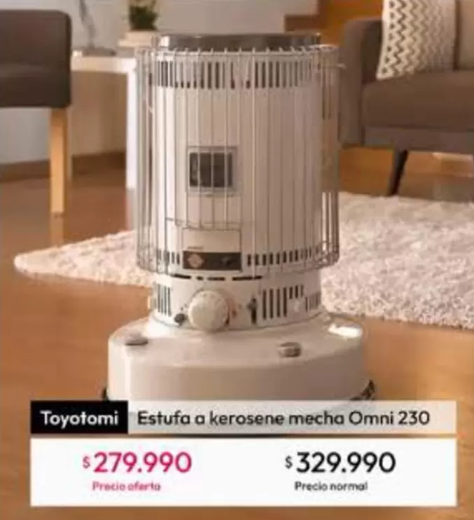 Toyotomi - Estufa A Kerosene Mecha Omni 230
