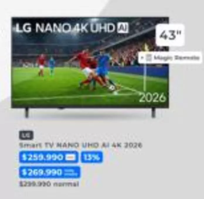 LG - Smarts Tv Uhd Ai 4k 3026