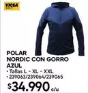 Nordic - Polar Con Gorro Azul