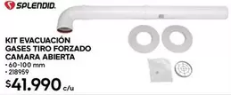 Splendid - Gases Tiro Forzado Camara Abierta