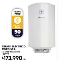 Termo Eléctrico Muro 50 L