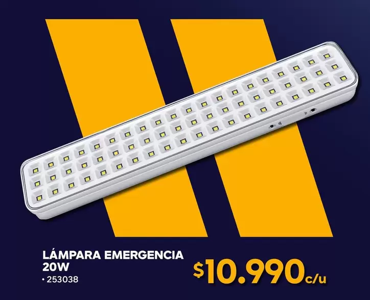 Lampara Emergencia 20W