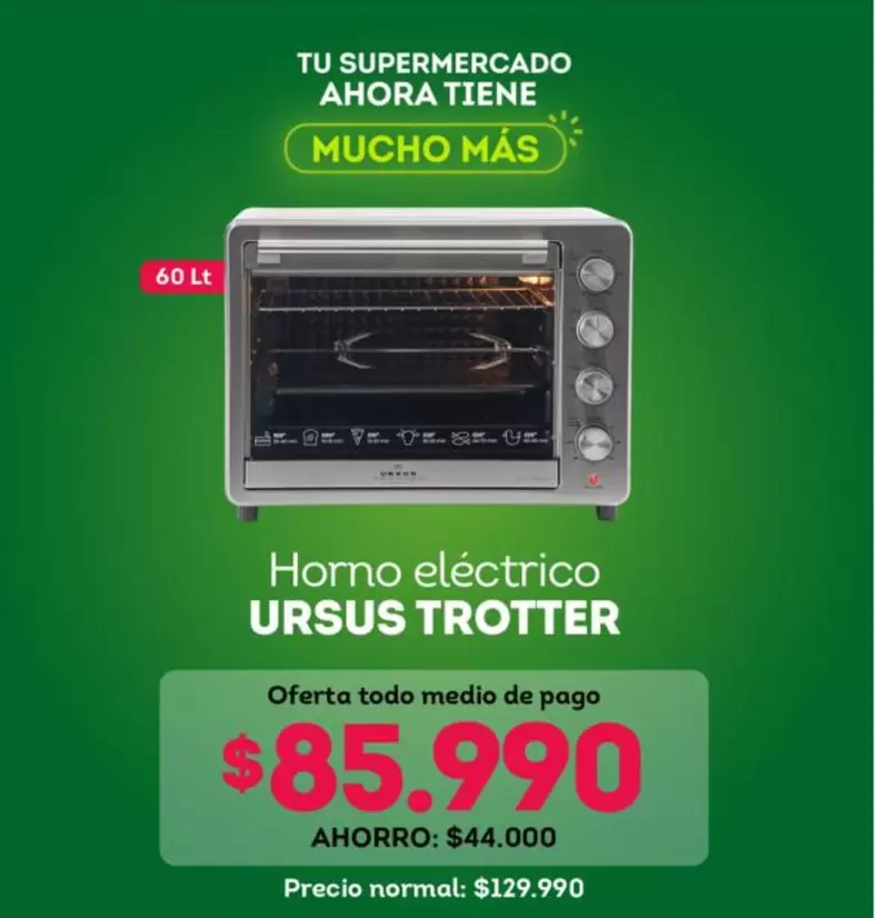 Ursus Trotter - Horno Electrico