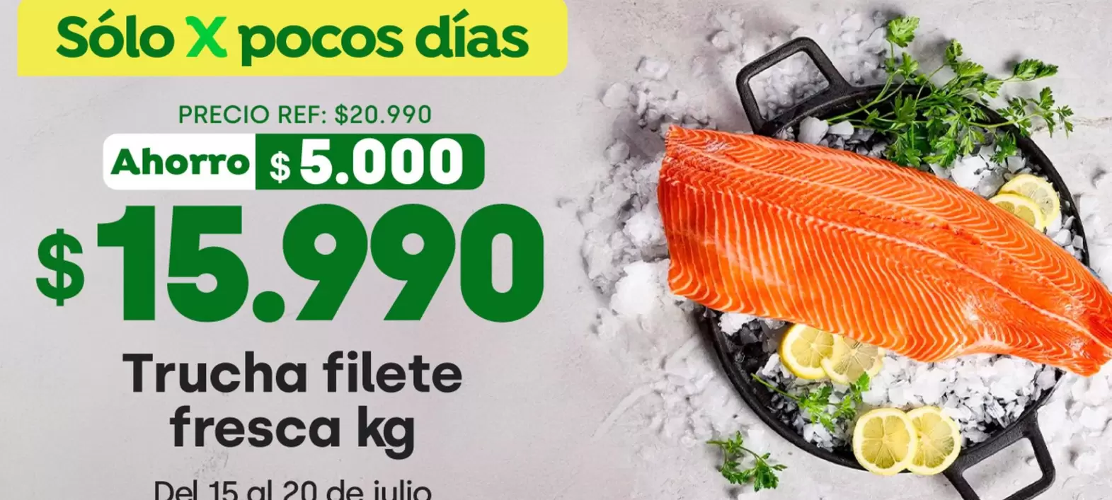 Trucha Filete Fresca