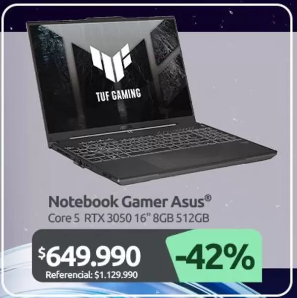 Asus - Notebook Gamer