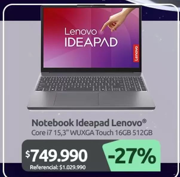 Lenovo - Notebook Ideapad