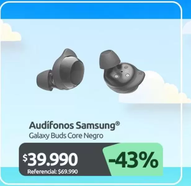 Audifonos Samsung Galaxy Buds Core Negro