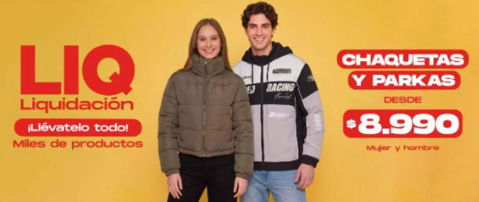 Chaquetas Y Parkas