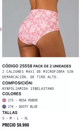 Codigo 25558 Pack De 2 Unidades