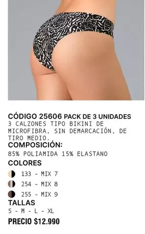 Código 25606 Pack De 3 Unidades