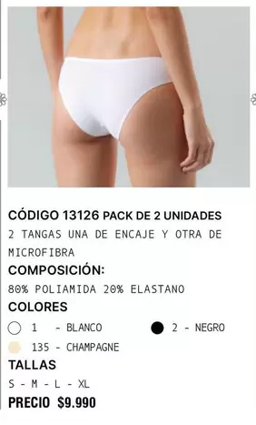 Código 13126 Pack De 2 Unidades