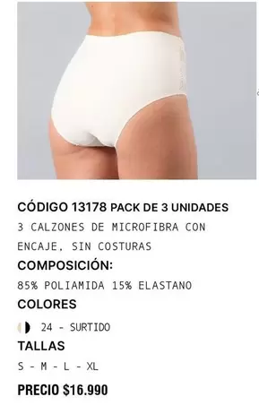 Codigo 13178 Pack De 3 Unidades