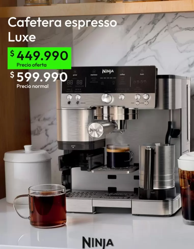 Cafetera Espresso Luxe