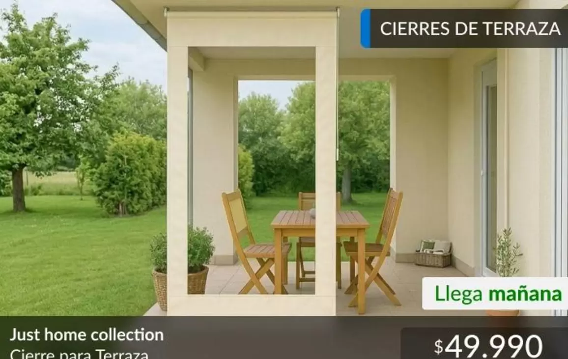Cierre Para Terraza