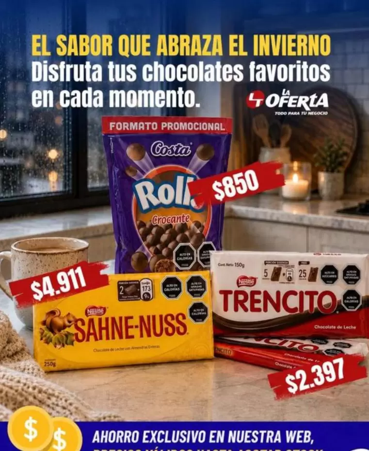 Disfruta - El Sabor Que Abraza El Invierno  Tus Chocolates Favoritos En Cada Momento