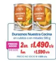 Duraznos Nuestra Cocina