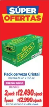 Cristal - Pack Cerveza