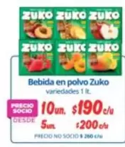 Zuko - Bebida En Polvo