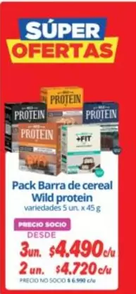 Pack Barra De Cereal Wild Protein