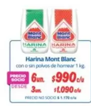 Mont Blanc - Harina Blanc
