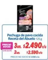Abuelo - Pechuga De Pavo Cocida Receta Del