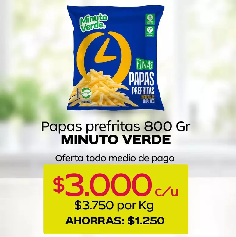 Minuto Verde - Papas Prefritas