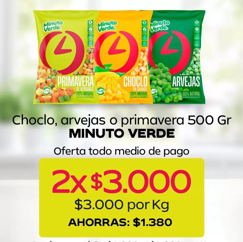 Minuto Verde - Choclo, arvejas o primavera