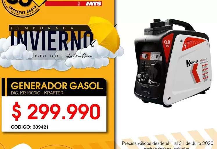 MTS - Generador Gaso!