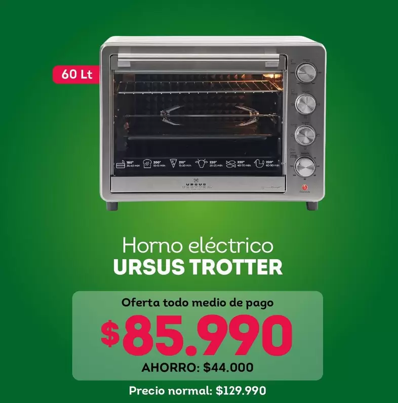 Trotter - Horno Electrico Ursus