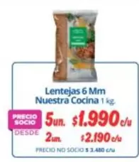 Lentejas 6 Mm