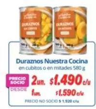 Duraznos Nuestra Cocina