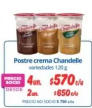 Chandelle - Postre Crema